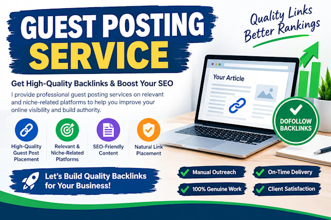 provide seo guest posting