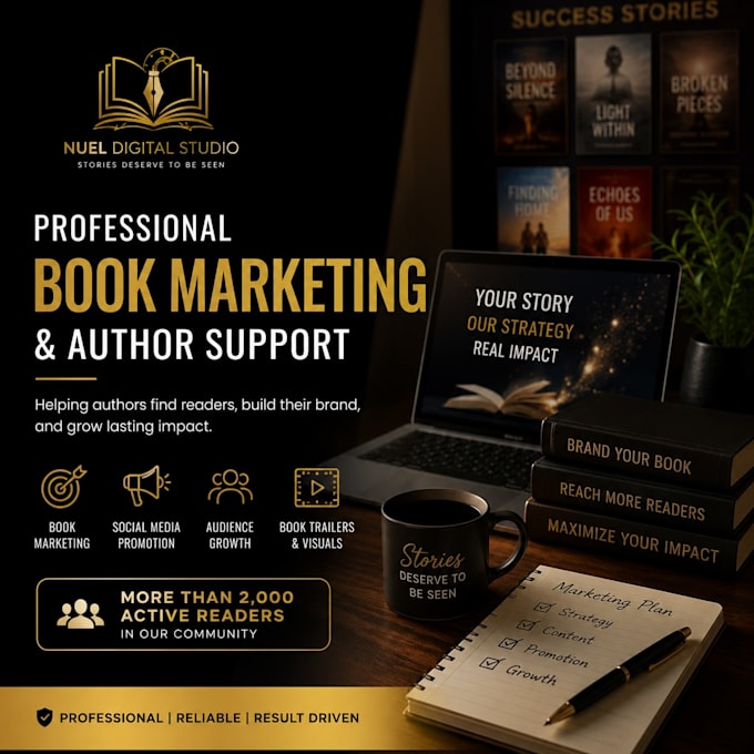 create cinematic book trailer