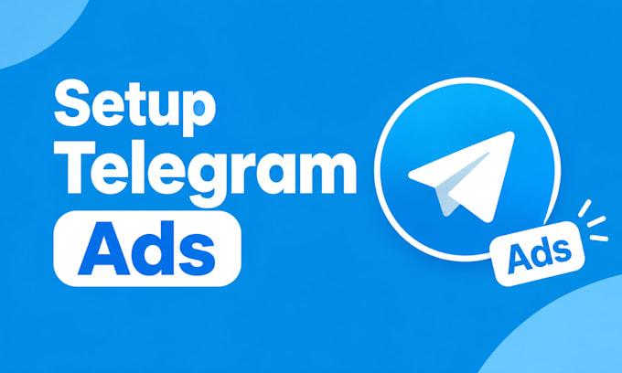 setup professional telegram ads