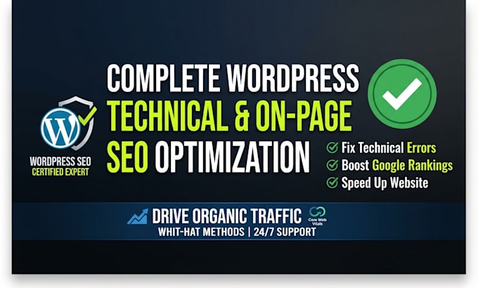 do technical SEO audit and wordpress on page optimization