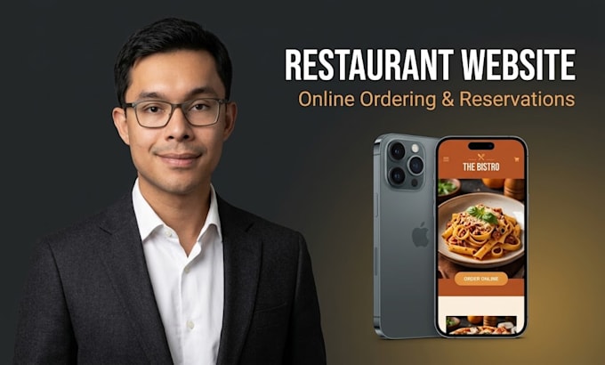 design a wix restaurant website with online ordering