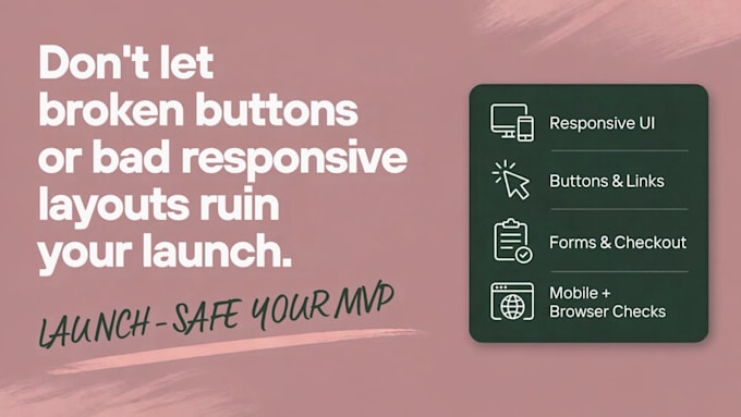 do manual QA testing and bug reports
