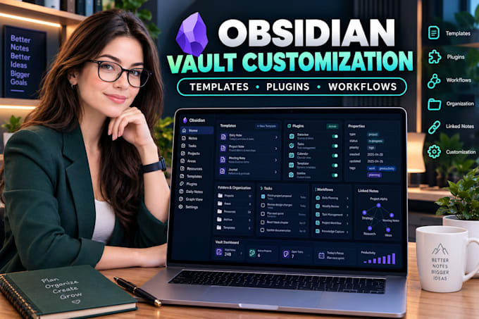 customize your obsidian vault with templates plugins and workflows