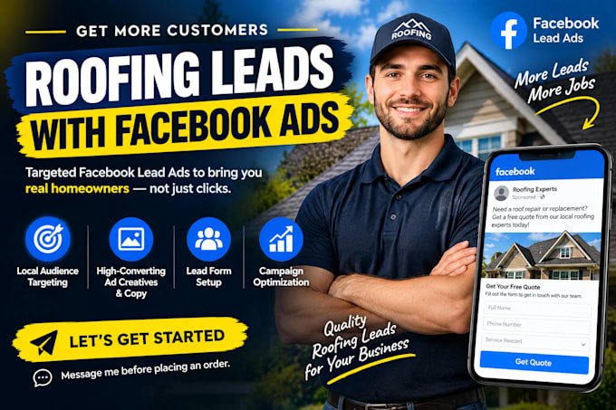 generate high quality roofing leads with facebook ads