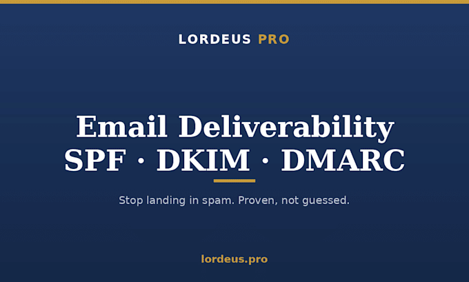 fix your email deliverability with spf, dkim and dmarc