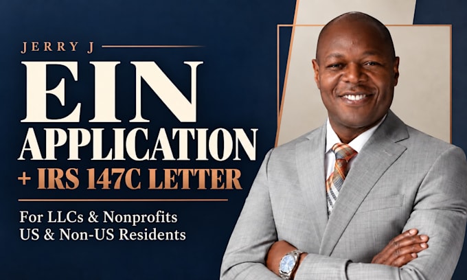 get your ein for llc, nonprofit and request irs ein  verification letter 147c