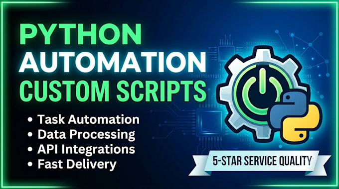 write custom python automation scripts