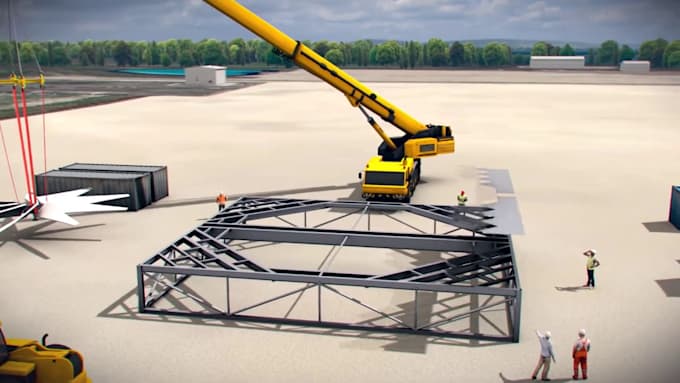 create 3d industrial animation and technical visualization
