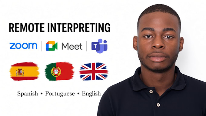 do live remote interpreting in spanish, portuguese or czech