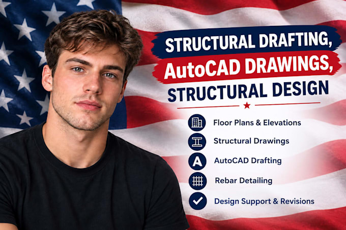 structural drafting, autocad drawings, structural design
