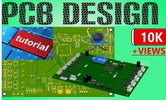 create pcb layout, schematic, gerbefiles and bom in kicad