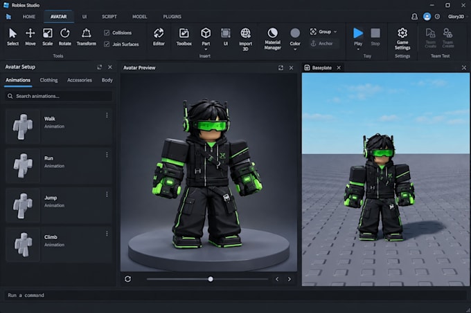 roblox ugc, avatar, dynamic head and character rigging