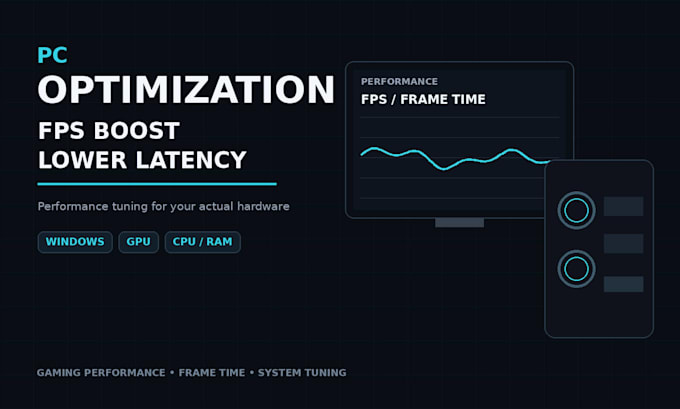 troubleshoot your gaming PC and fix fps, stuttering and performance
