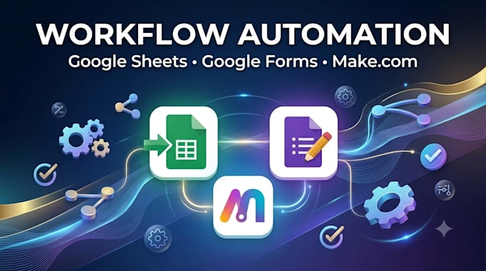 workflow automation with google sheets forms and make