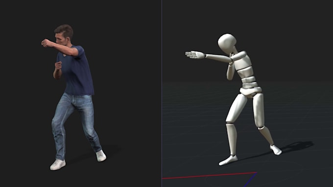 create custom motion capture mocap