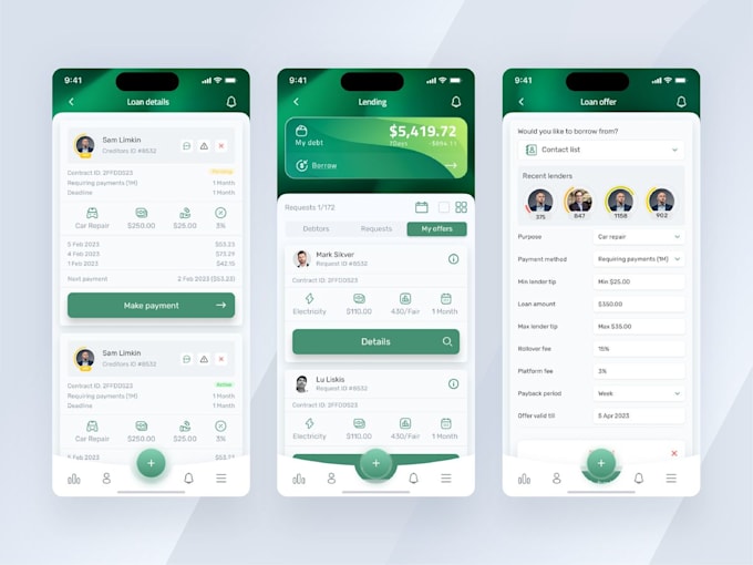 develop loan app lending platform loan management system p2p lending app