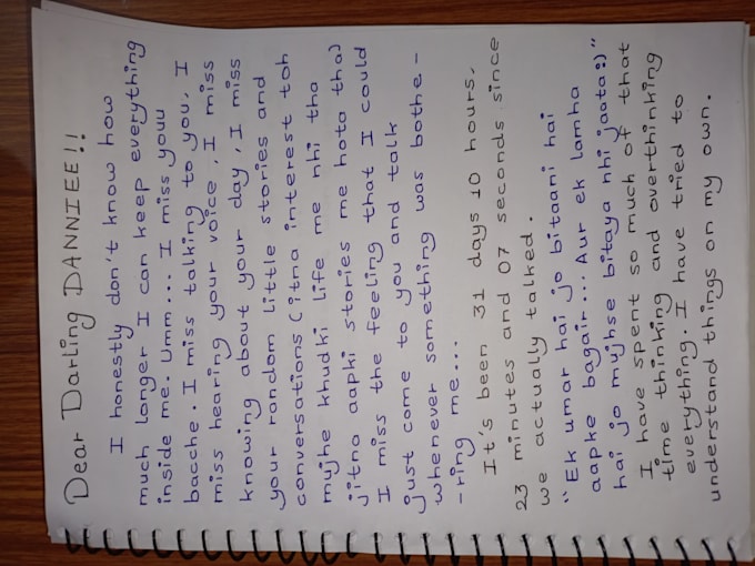 write creative content letters and messages