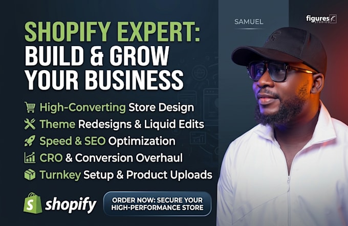 build, redesign, or fix your high converting shopify store