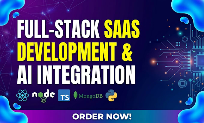 build a full stack saas web app with ai integration
