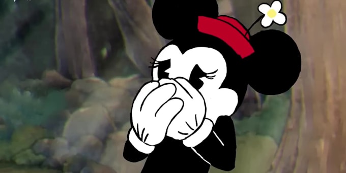create 2d rubber hose, vintage cartoon, 1930s style animation