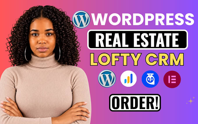 setup lofty crm real estate realtor wordpress website