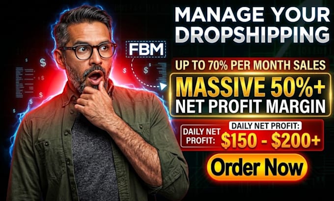 be your amazon fbm and two step dropshipping store manager