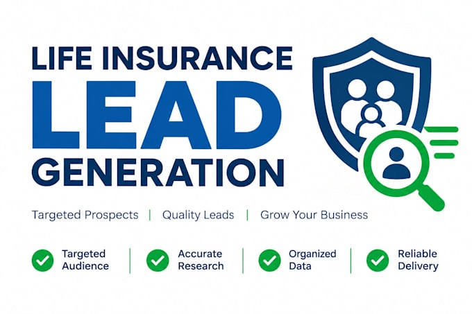 do targeted life insurance lead generation and prospect research