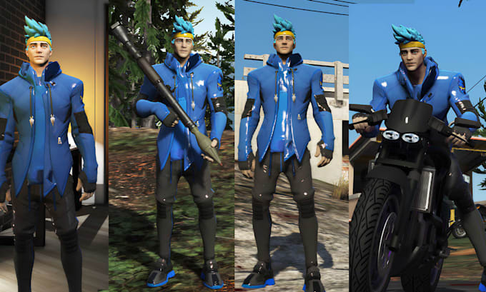 do custom fivem ped fivem eup clothing fivem kuttes fivem chain and tattoo