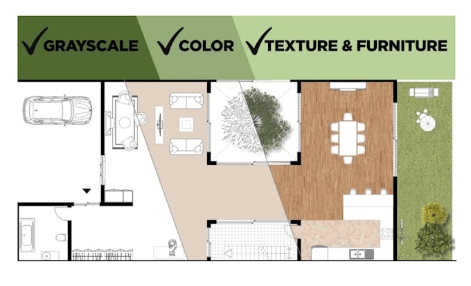 draw and redraw a 2d floor plan and architectural plans