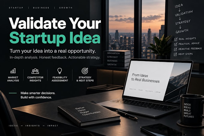 analyze and validate your startup or business idea