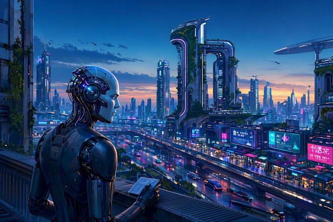 make sci fi illustration and sci fi sci fi illustration art