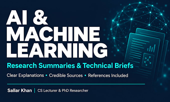 research and summarize ai and machine learning topics