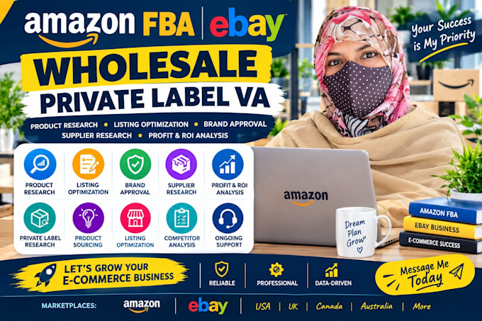 amazon fba wholesale virtual assistant and ebay ds