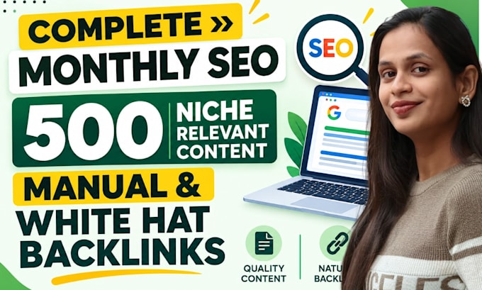 do monthly off page SEO service using authority white hat dofollow backlink