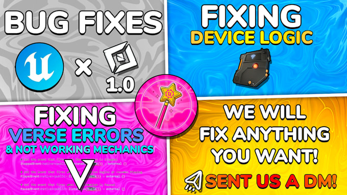 fix bugs on your uefn map