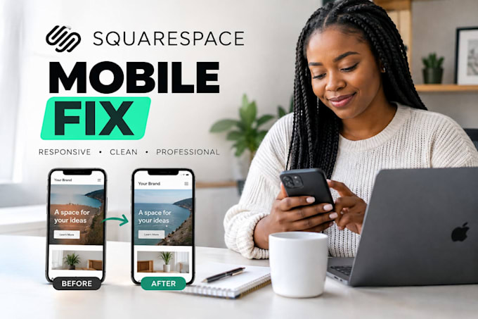fix squarespace mobile responsiveness and optimize your website