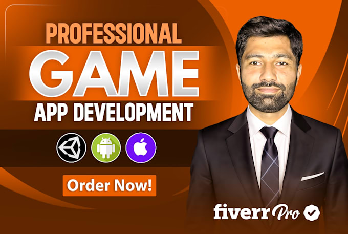develop unity 2d and 3d games for android, ios and pc
