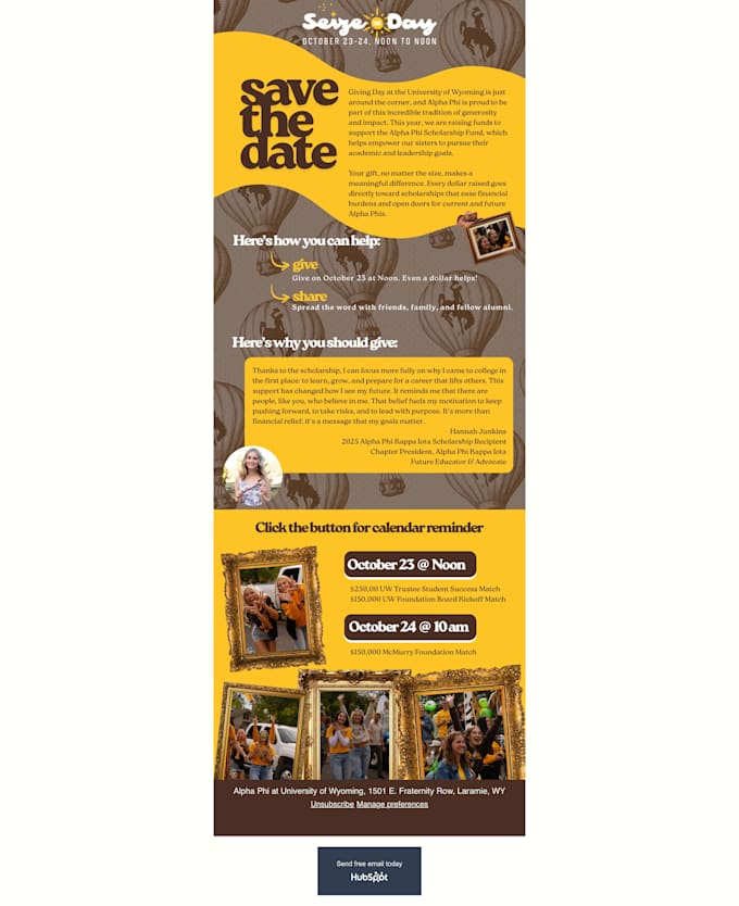 create email templates and email campaign