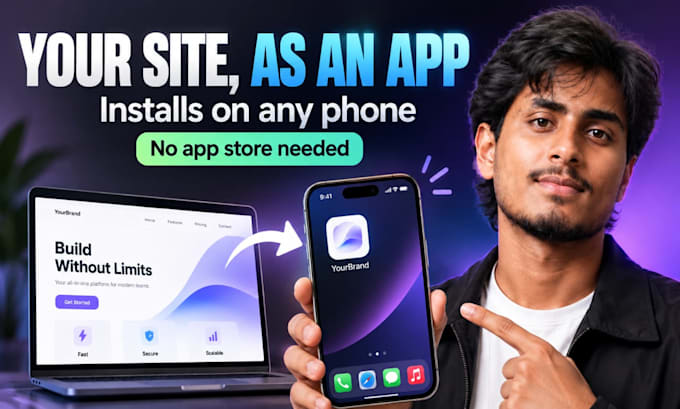 convert your website into a progressive web app pwa with offline support