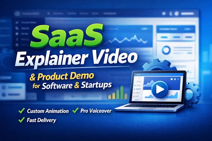 create saas user training video, app onboarding and explainer video for software