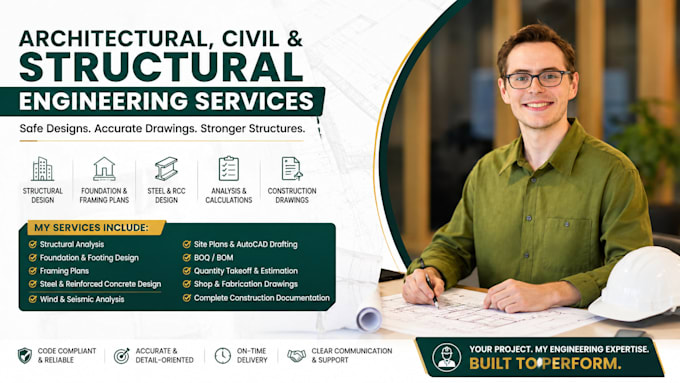 provide architect, civil and structural engineer drawing in texas florida