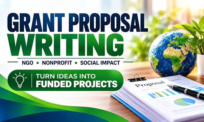 write professional grant proposals for ngos and nonprofits