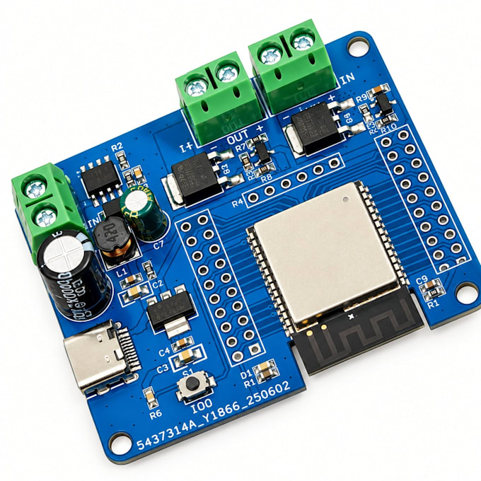 design ble wifi zigbee pcb esp32 wireless iot smart home communication board hub