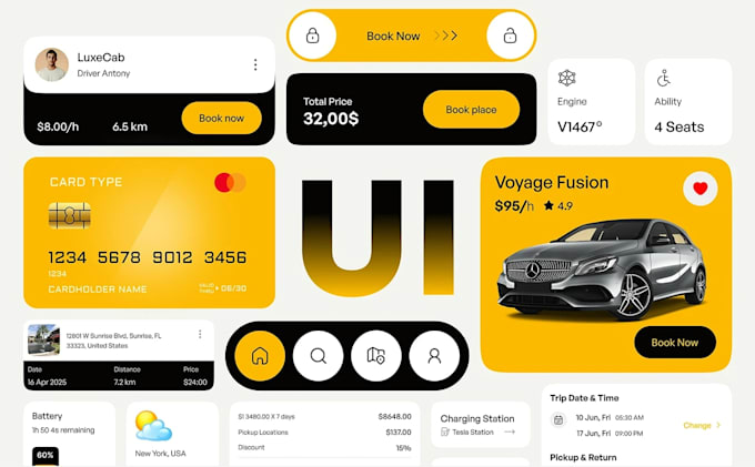 create a luxury ride chauffuer booking app limo service app and admin panel