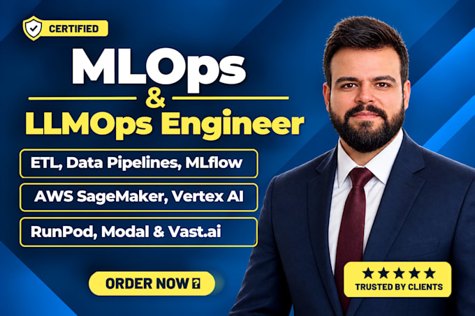 build mlops pipeline and deploy ml llm models on gpu with mlflow