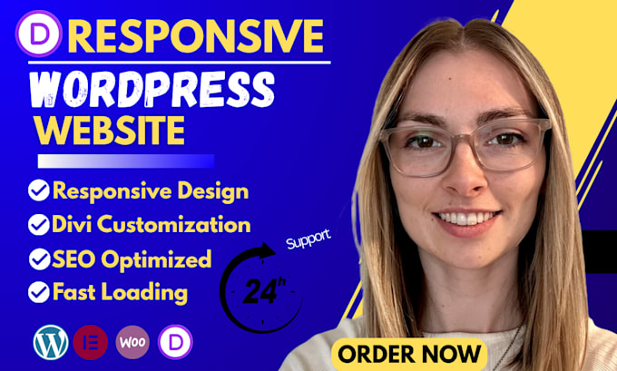 design and develop your divi wordpress website with custom features
