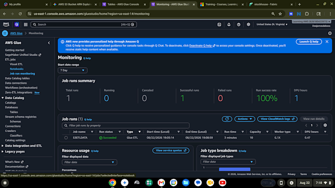 build a serverless web crawler and automated s3 data pipeline