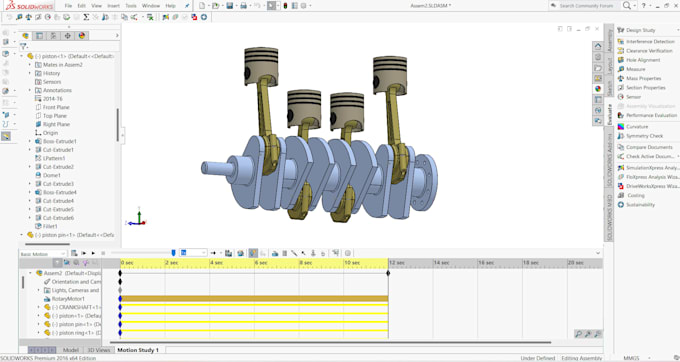 create 3d cad models and assemblies in solidworks