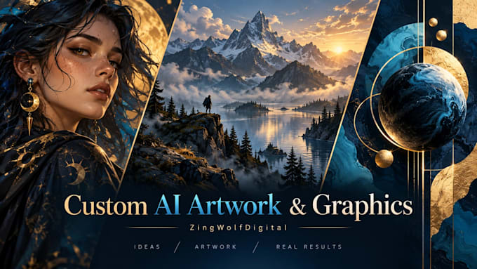 create custom ai artwork and graphics for your ideas
