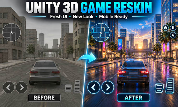 reskin and customize your unity mobile game for android and ios